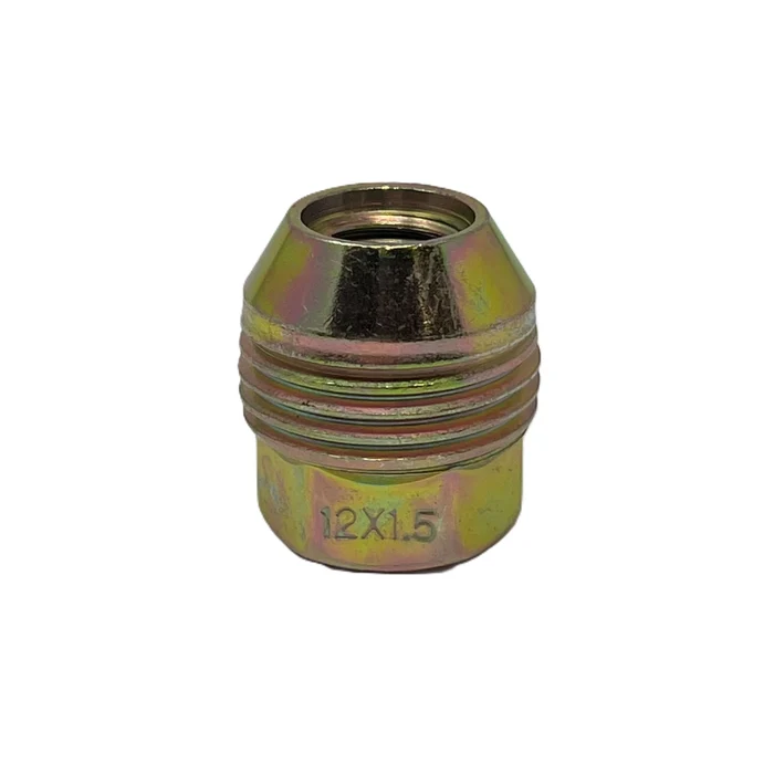 12x1.5mm Open End Dual Thread Acorn Lug Nut 3/4" Hex for Chevrolet GMC Buick