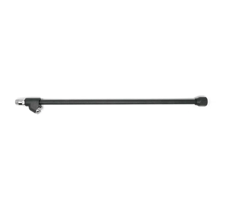 Premium Dual Foot Lock-On Air Chuck 14" 1/4" FNPT Closed Black