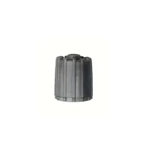 Gray Plastic TPMS Valve Caps with Red Silicone Seal Pack of 100