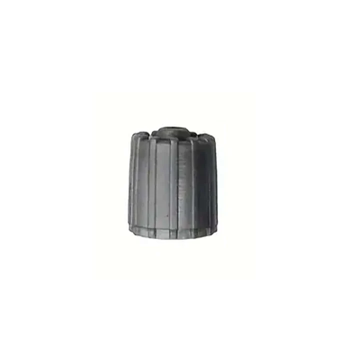 Gray Plastic TPMS Valve Caps with Red Silicone Seal Pack of 100