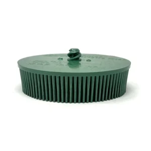 Scotch-Brite Roloc Bristle Disc 3 Inch x 5/8 Inch Tapered Coarse 10 Pack