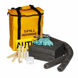 Universal Fleet Large Spill Response Kit with Sorbents, PPE and Nylon Tote Bag
