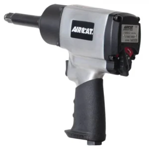 Aircat 1/2" Impact Wrench with 2" Extended Anvil 800 ft-lb Max Torque