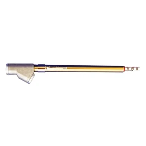Straight-On Dual Foot Pencil Air Gauge 20-120 PSI Dual Head Tire Pressure Gauge
