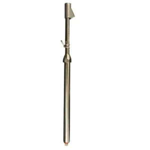 Straight-On Dual Foot Air Gauge 13.25" 10-160 PSI Dual Head Service Gauge