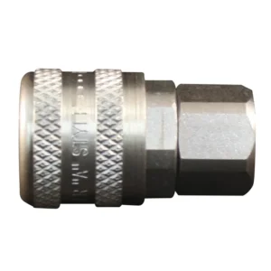 Air Coupler Fitting A-Style 1/4" FNPT Push Type Air Compressor Coupler