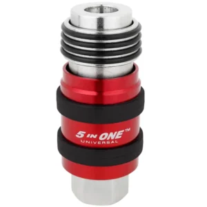 Universal Safety Exhaust Air Coupler 1/4" NPT Female M V T A L Style 120 PSI