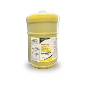 MT-RSR Quick Clean Yellow Hand Scrub 1 Gallon Heavy Duty Solvent-Free Hand Cleaner