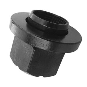 33mm Skirted Sleeve Nut 22mm Inside Thread 6mm Sleeve Steel Wheels
