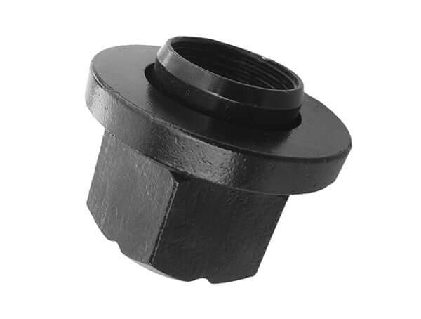33mm Skirted Sleeve Nut 22mm Inside Thread 6mm Sleeve Steel Wheels