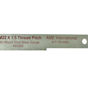 Uni Mount Thread Gauge M22 x 1.5 Stud Thread Pitch Wear Gauge