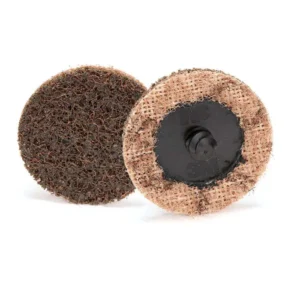 3M Scotch-Brite Roloc 07480 Surface Conditioning Disc 2" Coarse TR Brown 4 Boxes