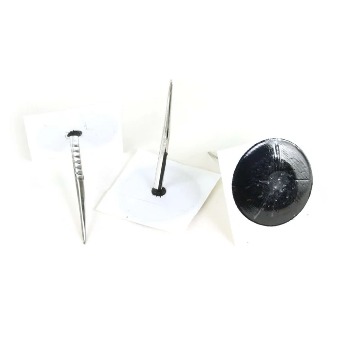 XtraSeal 2-1/8" Round Combination Tire Repair Plug 5/16" Stem Box of 15