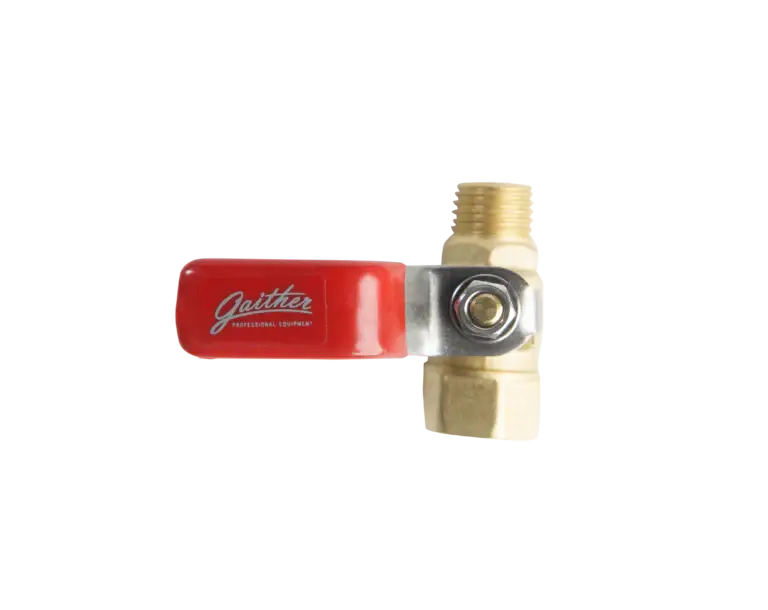 Gaither 1/4" NPT Intake Valve for Bead Bazooka 12916B OEM Replacement Shutoff Valve