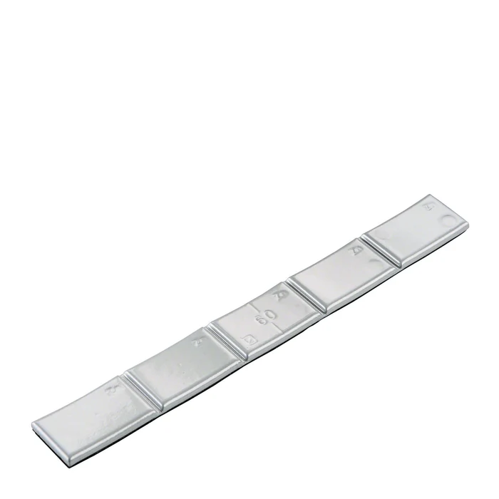 Silver Adhesive Wheel Weight HPW Type 361 60g Zinc Tape Box of 50