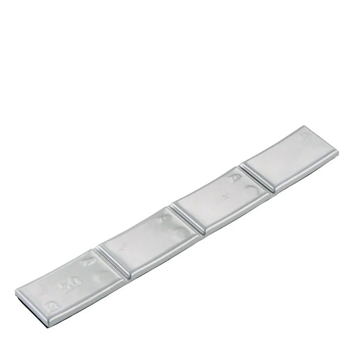 Silver Adhesive Wheel Weight HPW Type 361 50g Box of 50 Zinc Sticky Weights