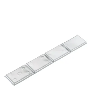 Adhesive Wheel Weight HPW Type 361 45g Zinc Silver Gray Box of 50