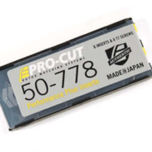 Pro-Cut Performance Plus Cutting Inserts 6 Pack Authentic 50-778 Made for Pro-Cut Lathes