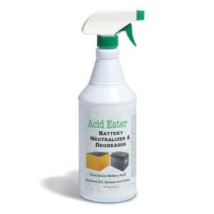 Battery Acid Neutralizer and Degreaser Spray Bottle Corrosion Cleaner