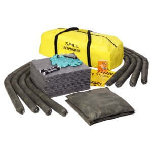 Universal Large Spill Response Kit Heavy-Duty Oil Chemical & Water Spill Cleanup Kit