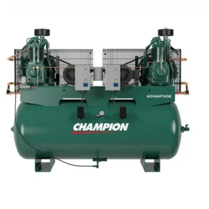 Champion 5HP Duplex Air Compressor 120 Gallon Tank 10HP Total Horizontal Made in USA