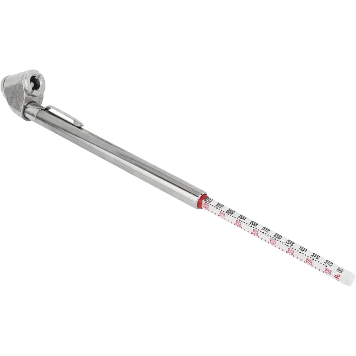 Milton Angled Dual Foot Pencil Air Gauge 20-120 PSI Tire Pressure Gauge