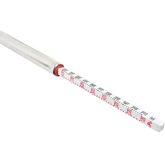 Milton Angled Dual Foot Pencil Air Gauge 20-120 PSI Tire Pressure Gauge