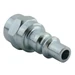 Air Plug Fitting A-Style 1/4" FNPT 300 PSI 1/4" Basic Flow Size