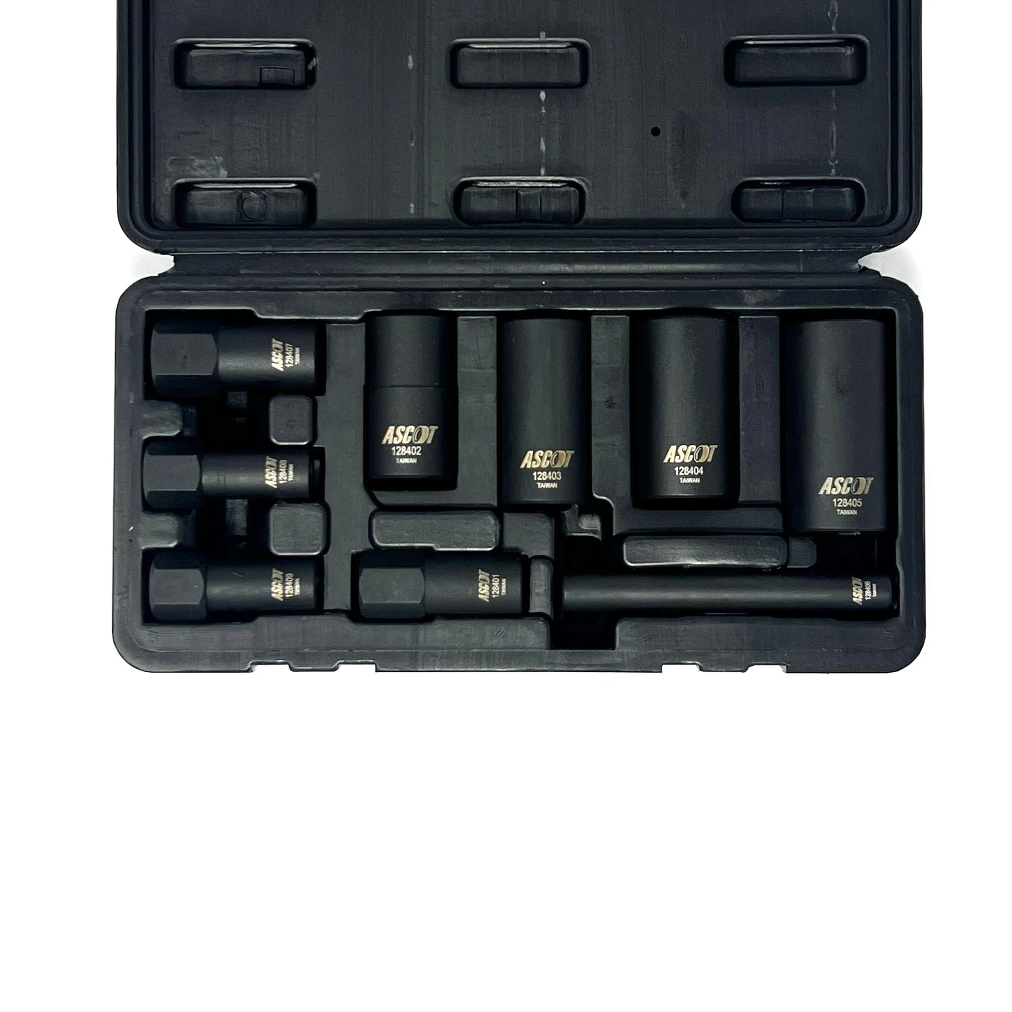 9 Piece Wheel Lock Removal Kit 1/2" Drive