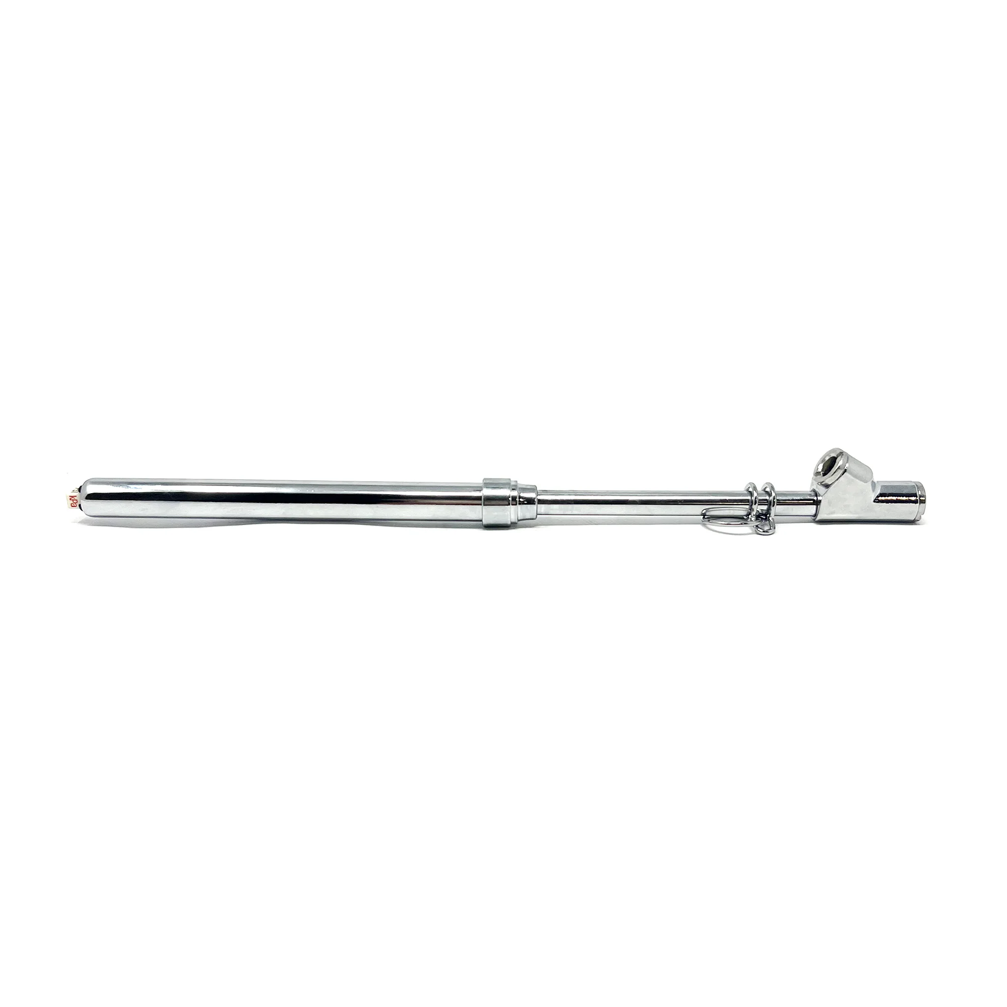 Straight-On Dual Foot Air Gauge 12" 10-150 PSI Chrome