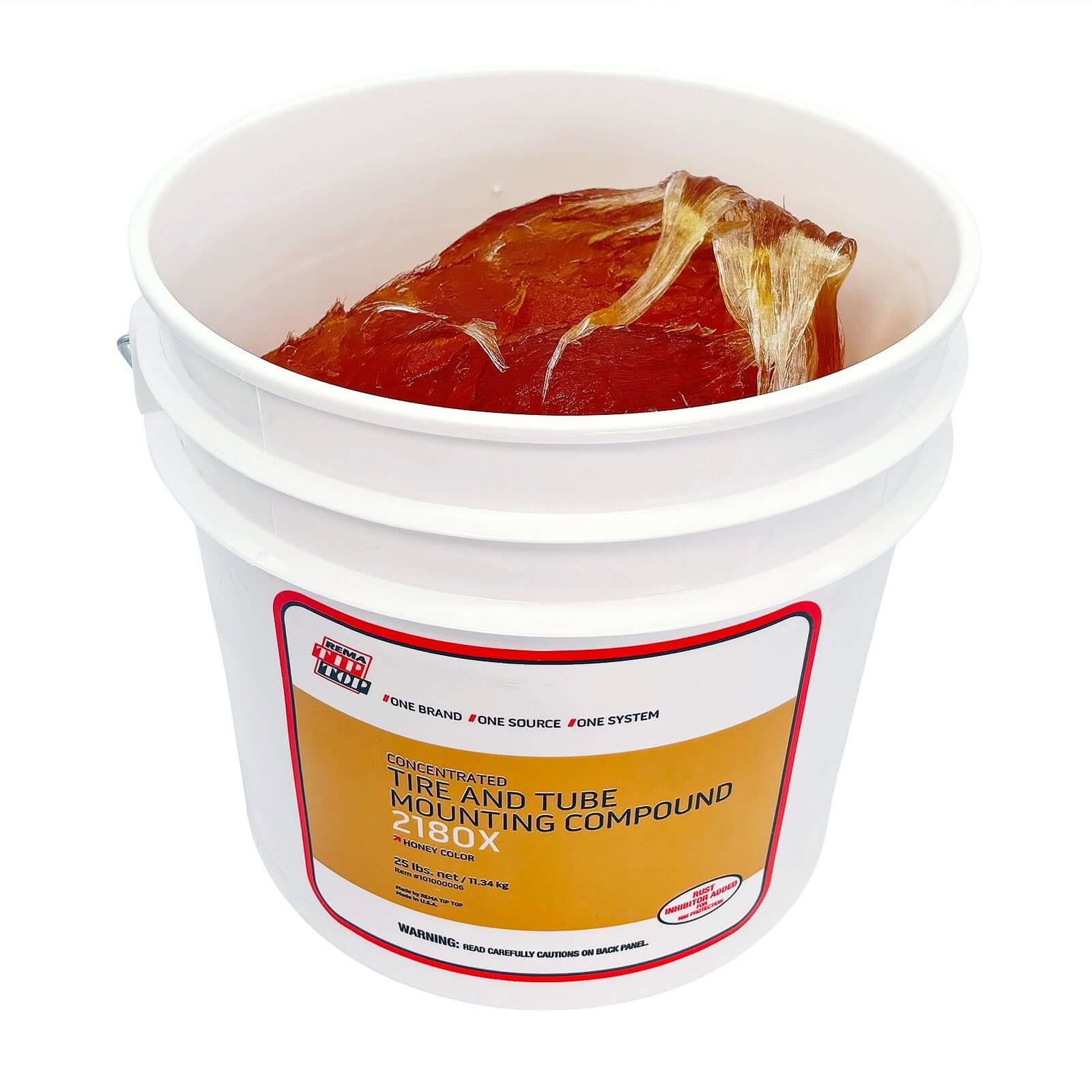 Rema 2180X Tire Mounting Lube Paste Tire and Tube Mounting Compound Honey 25 lb