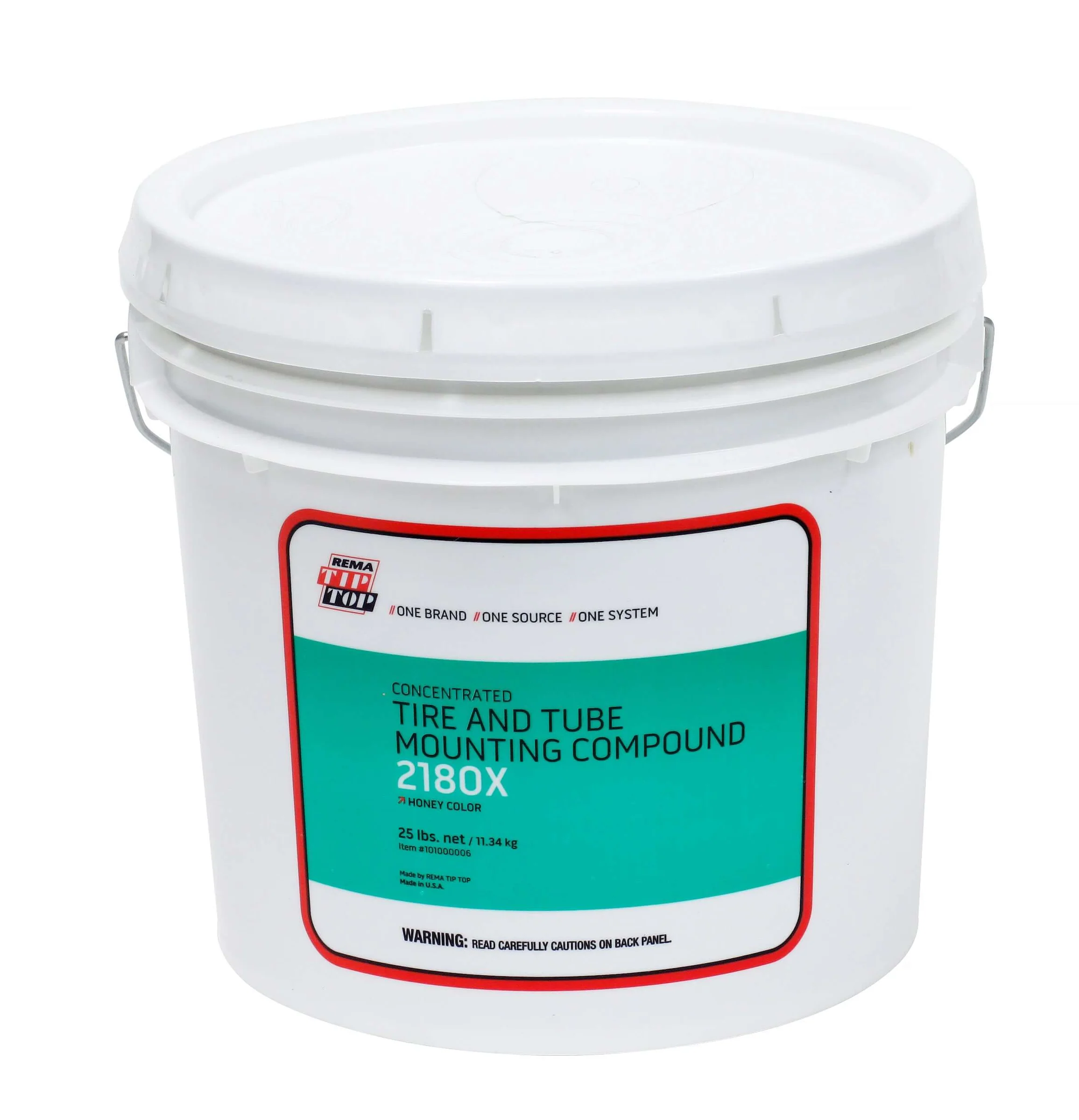 Rema 2180X Tire Mounting Lube Paste Tire and Tube Mounting Compound Honey 25 lb
