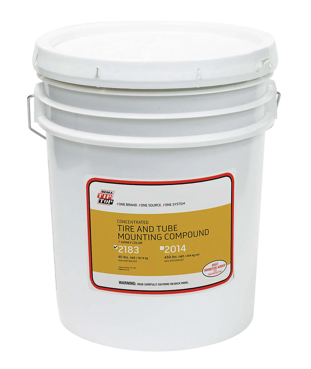 Rema 2183 Tire Mounting Lube Paste Tire and Tube Mounting Compound Murphy Style Honey 40 lb