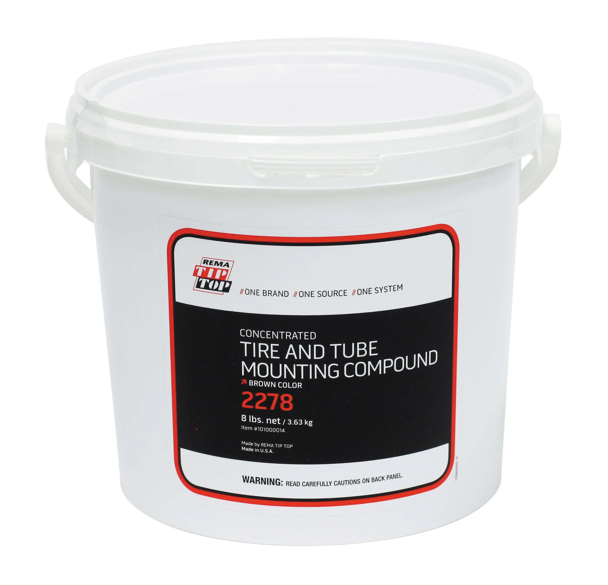 Rema 2278 Tire Mounting Lube Tire and Tube Mounting Compound Paste Brown 8 lb