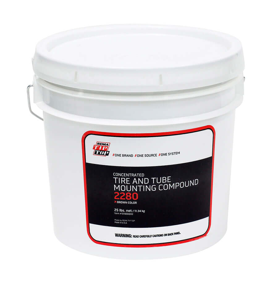 Rema 2280 Tire Mounting Lube Tire & Tube Mounting Compound Paste Brown 25 lb
