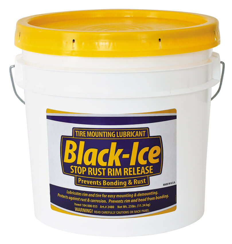 Rema 2480 BLACK-ICE Tire Mounting Lube Paste No Rust Rim Release 25 lb