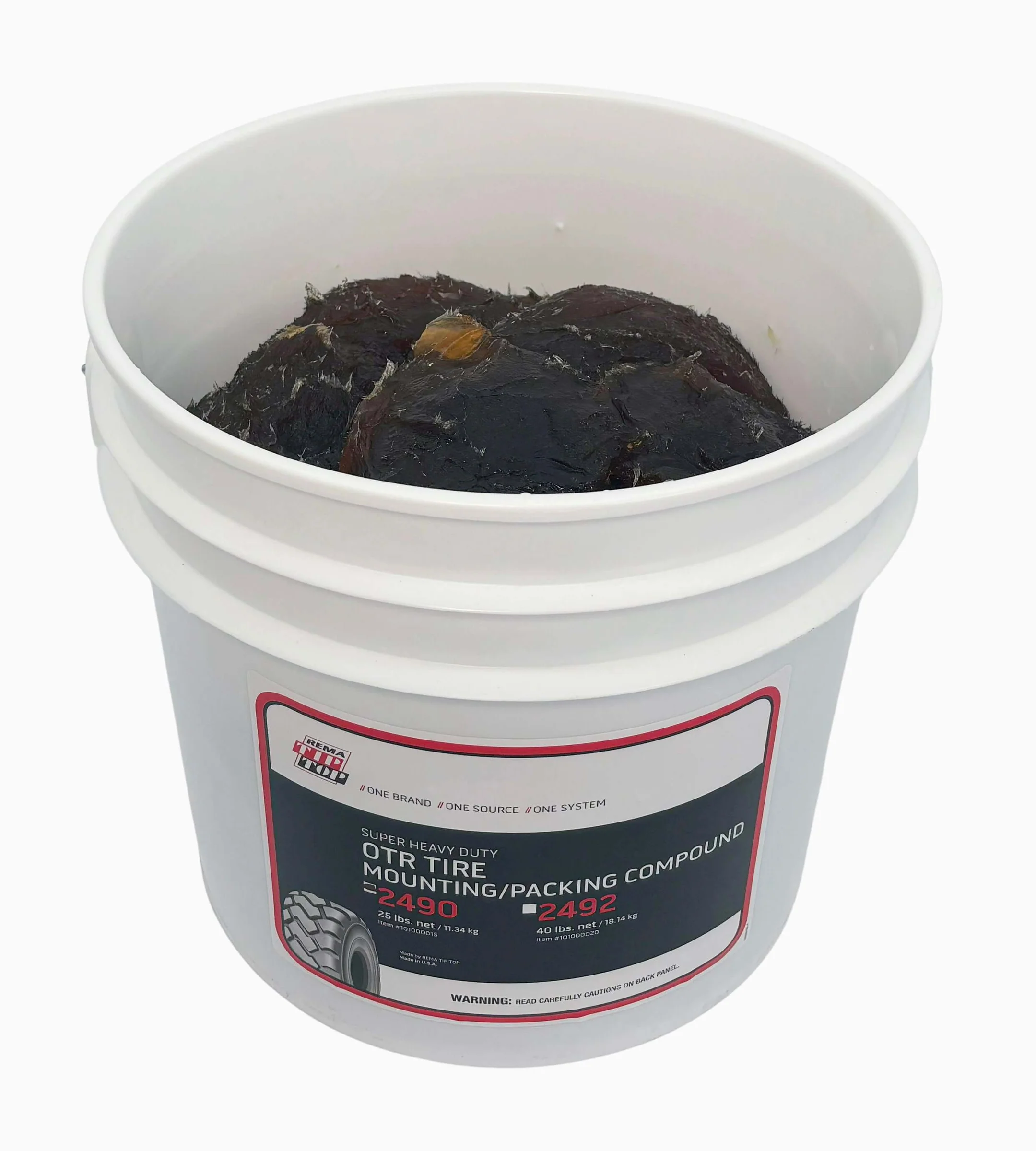 Rema 2490 Tire Mounting Lube Paste OTR Tire Mounting Compound 25 lb
