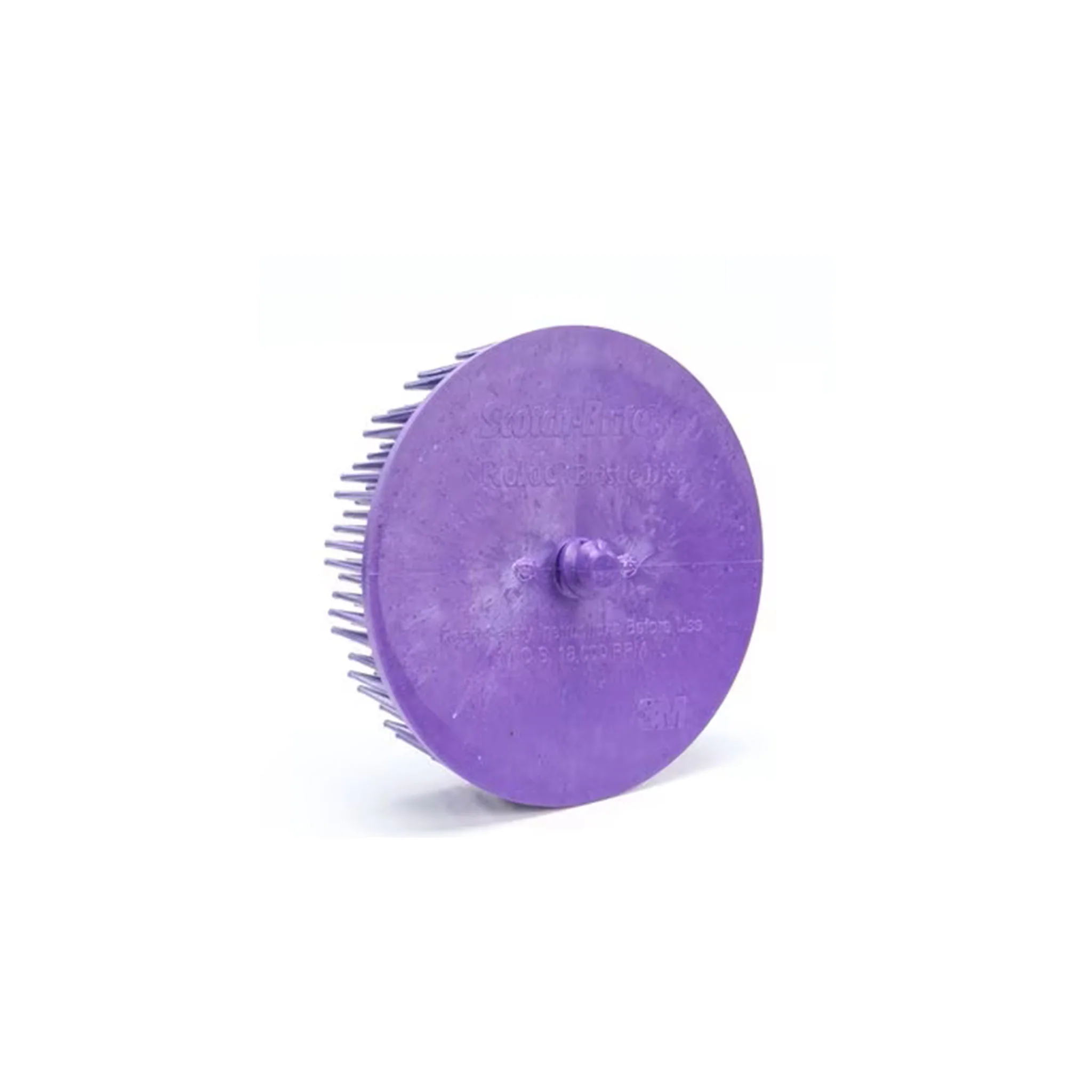 3" Scotch-Brite Purple Body Man's Bristle Disc 36 Grit