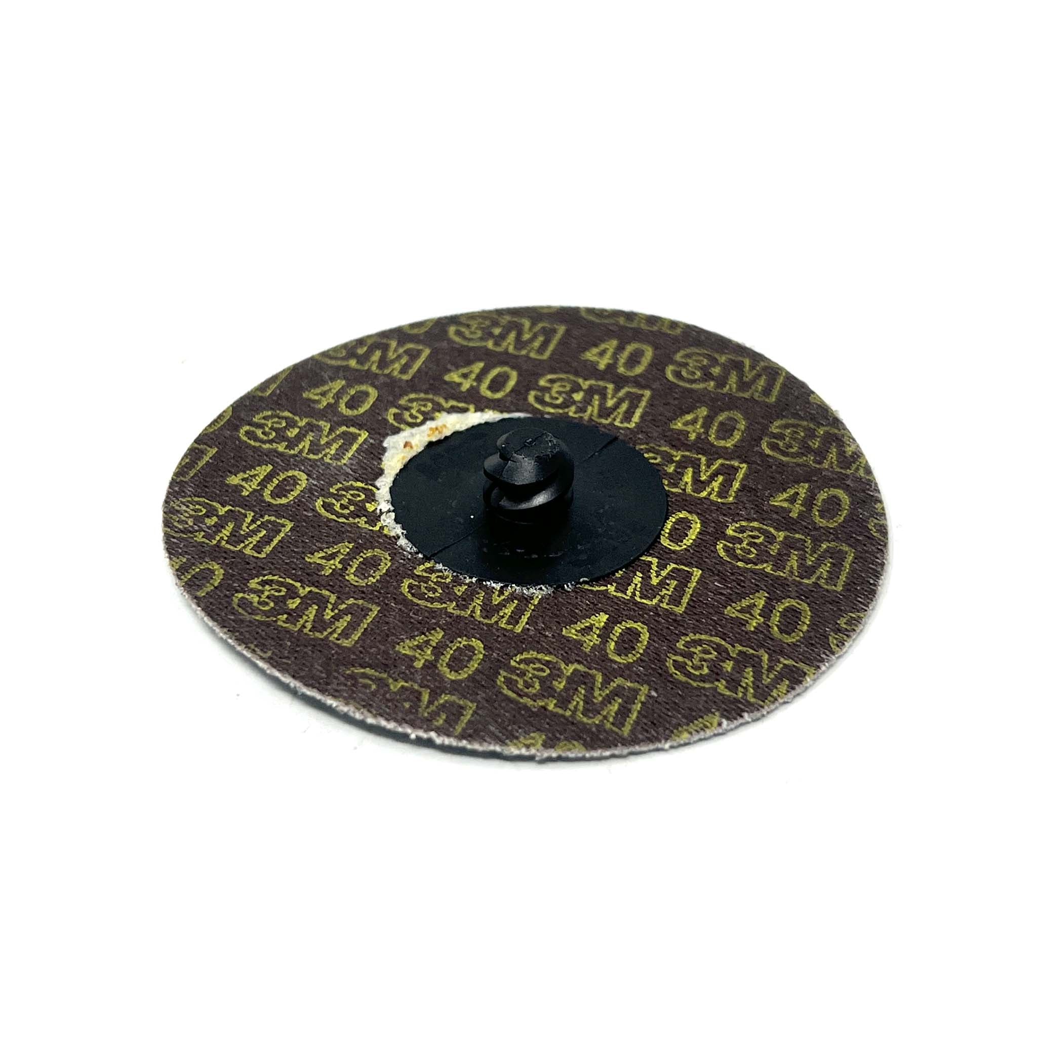 3M 3" Green Corp Roloc Disc 40 Grit 25 Pack