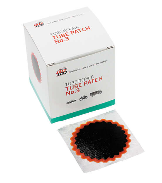 Rema 3 Tube Patch 2" Round Red Edge 30 Box REMA TIP TOP