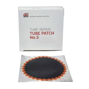 Rema 5 Tube Patch 3-3/4" Round Red Edge 10 Box