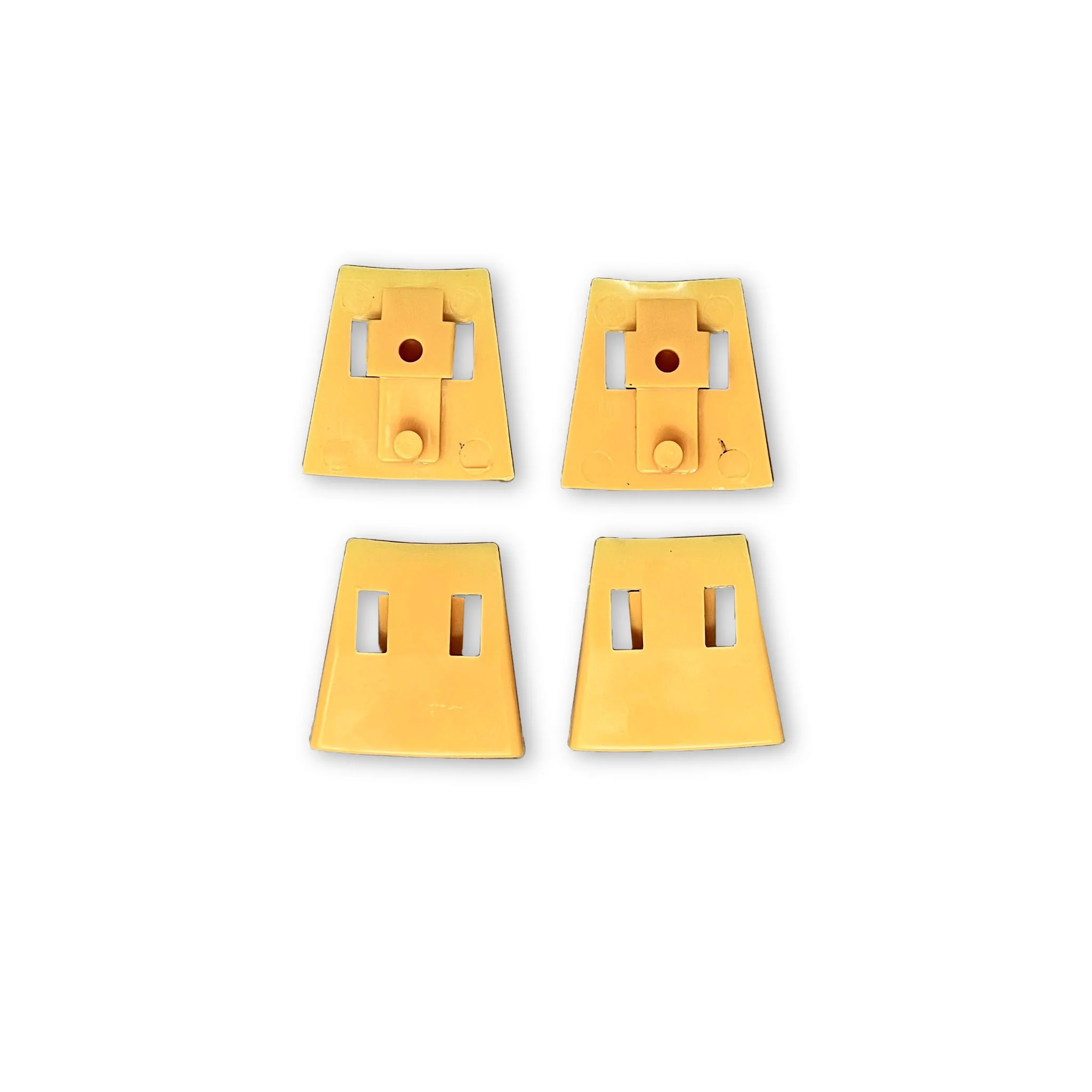 Plastic Insert for Jaws Yellow Pack of 4