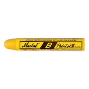 Paint Stick, MARKAL, Yellow, 3/4" Round (1 bx/12 Sticks)