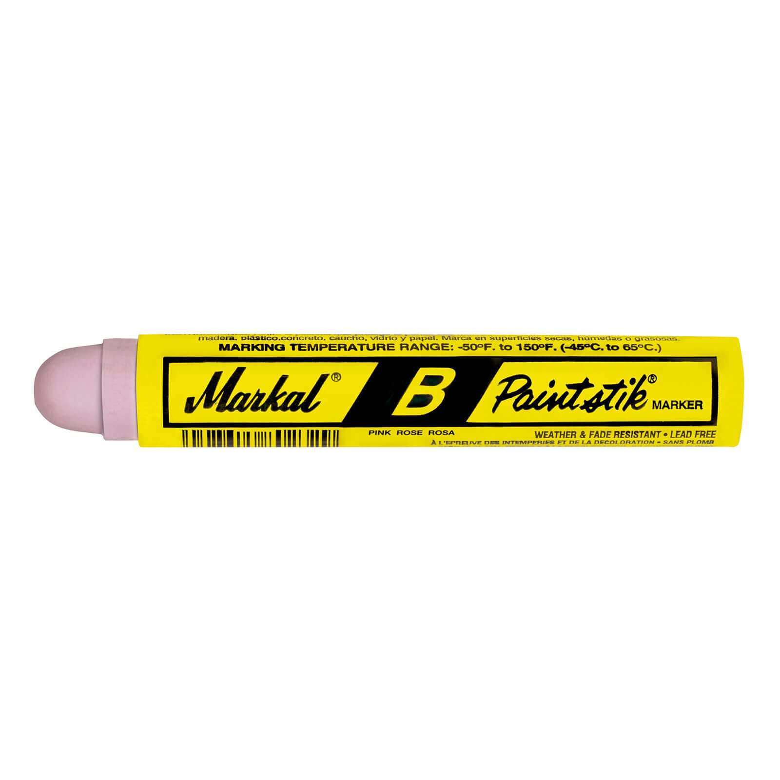 Paint Stick, MARKAL, Pink, 3/4" Round (1 bx/12 Sticks)
