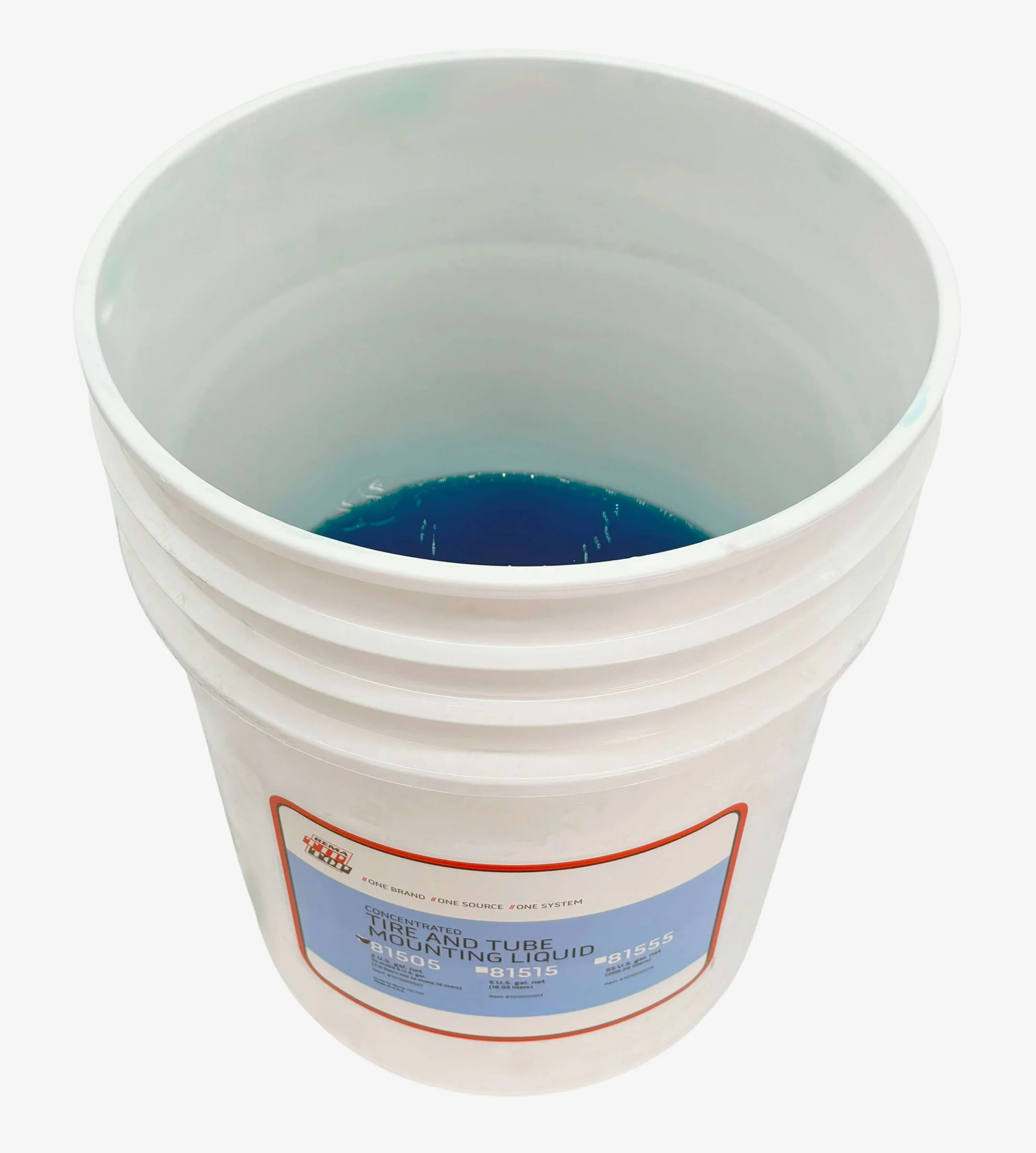 Rema 81505 Tire Mounting Lube Tire and Tube Mounting Compound Blue Tacky 2 Gallon