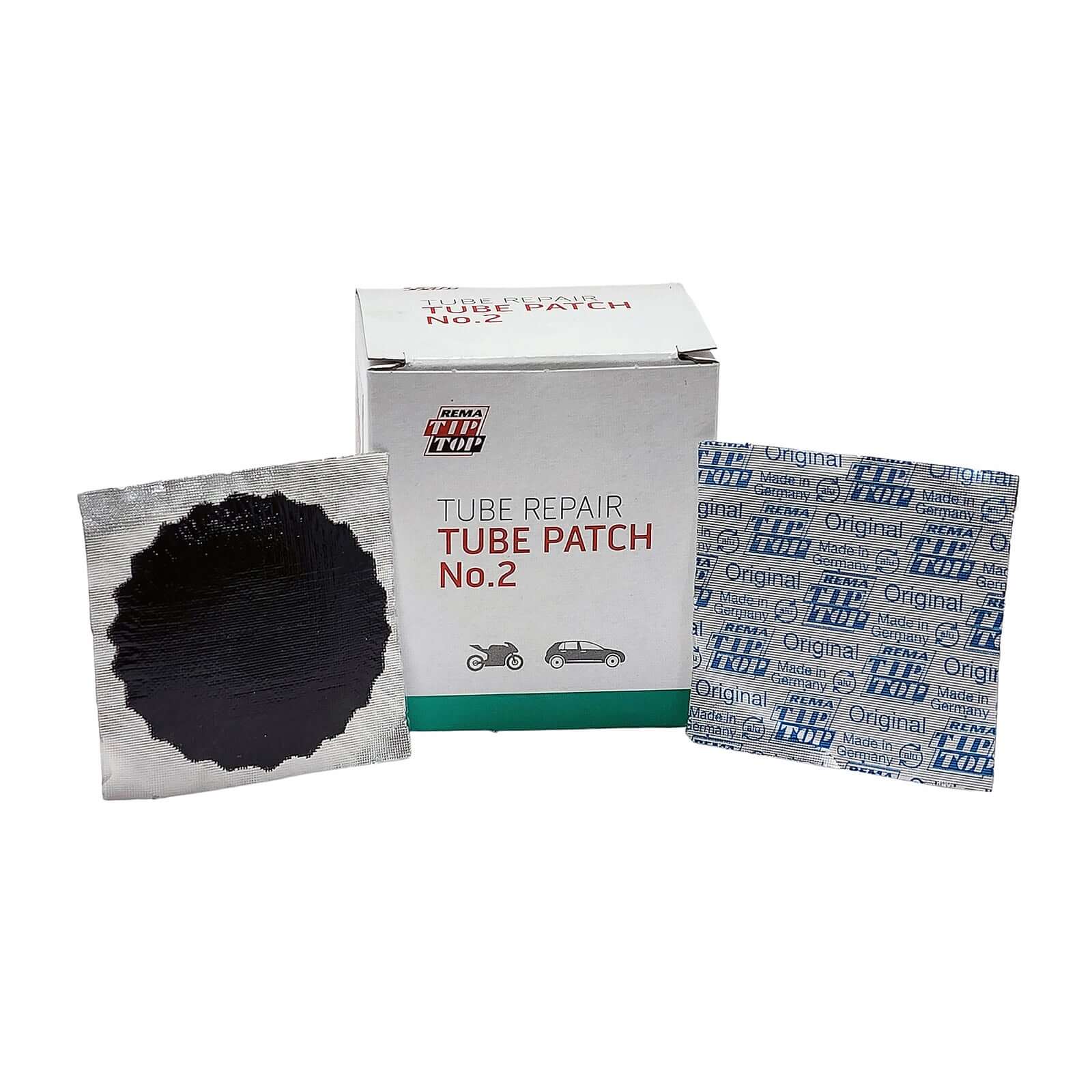 Rema B-2 Tube Patch 1-3/4" Round Black Edge 30 Box