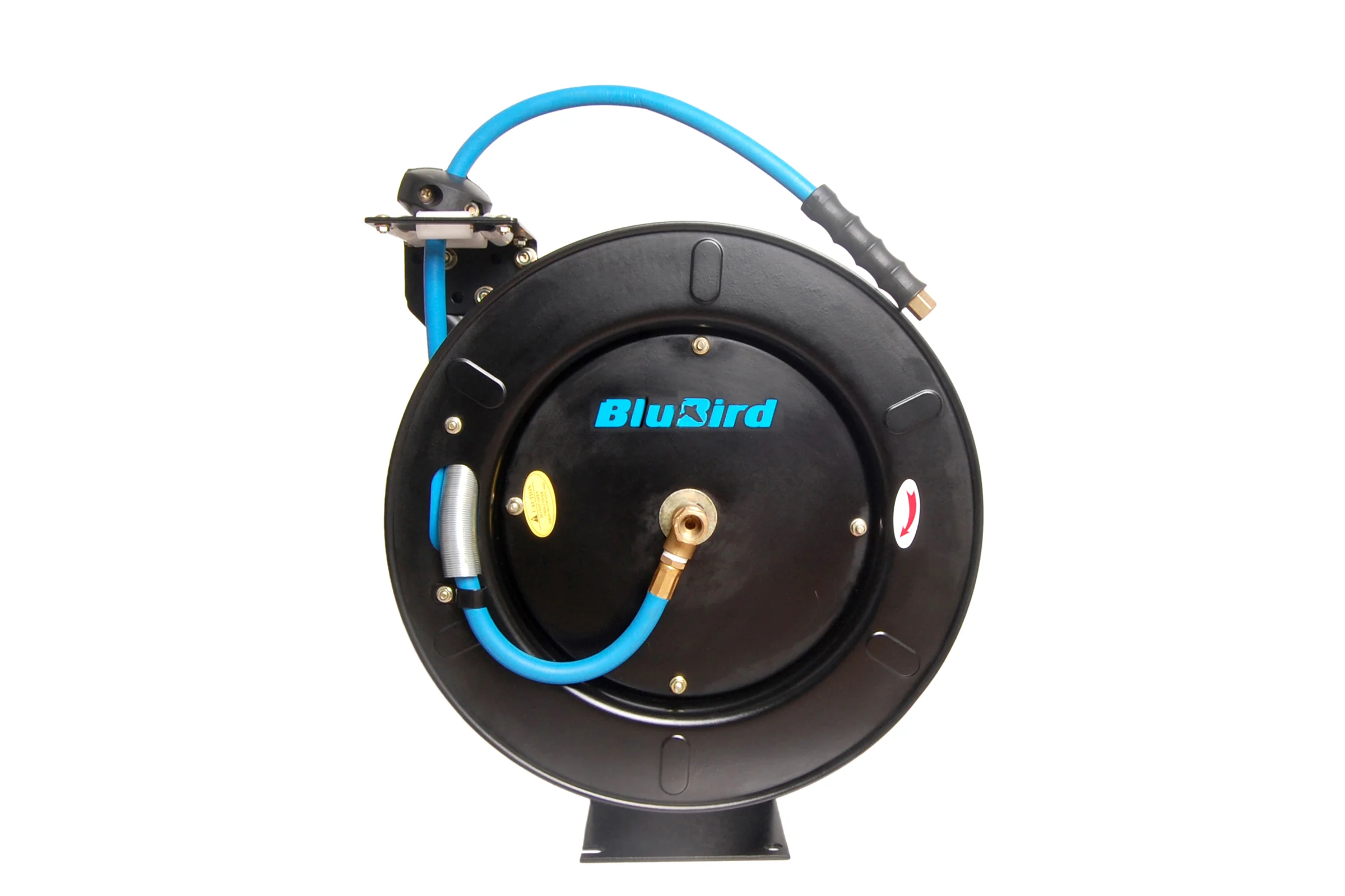 Blu-Bird Air Hose Reel 3/8" x 50' 3/8 MPT with 1/4" Reducer 300 PSI