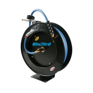 Blu-Bird Air Hose Reel 3/8" x 50' 3/8 MPT with 1/4" Reducer 300 PSI