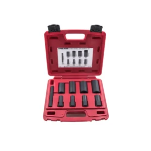9 Piece Wheel Lock Removal Kit Socket Set Chromoly Steel Twist Sockets