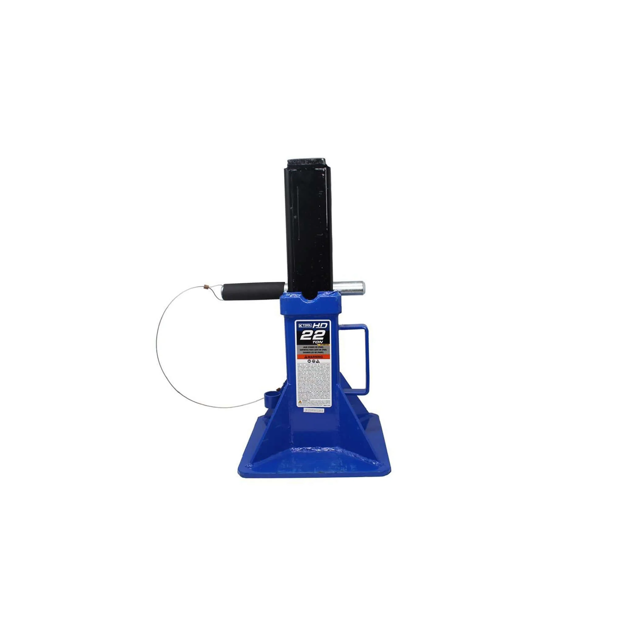 K-Tool 22 Ton Heavy Duty Pin Style Jack Stands Pair 11.825" to 19.75"
